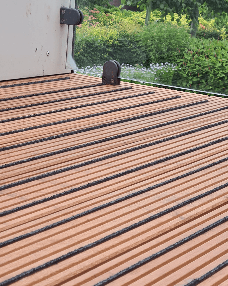 GripFactory PolyGrip Mini-Strips - Anti-Slip Solution on wood