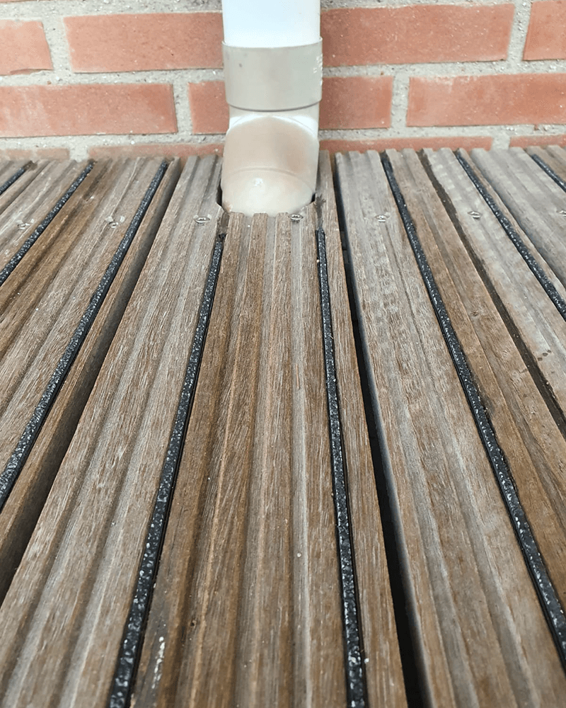 GripFactory PolyGrip Mini-Strips - Anti-Slip Solution on wood