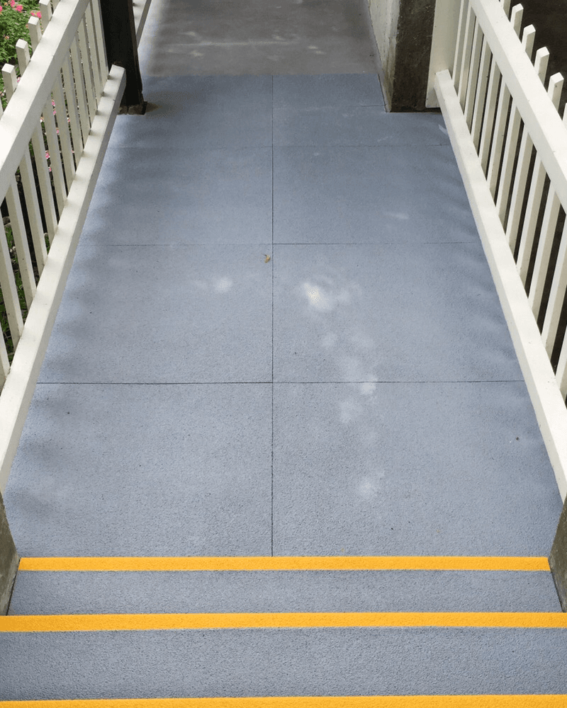 GripFactory PolyGrip Plates - Anti-Slip Solution on concrete