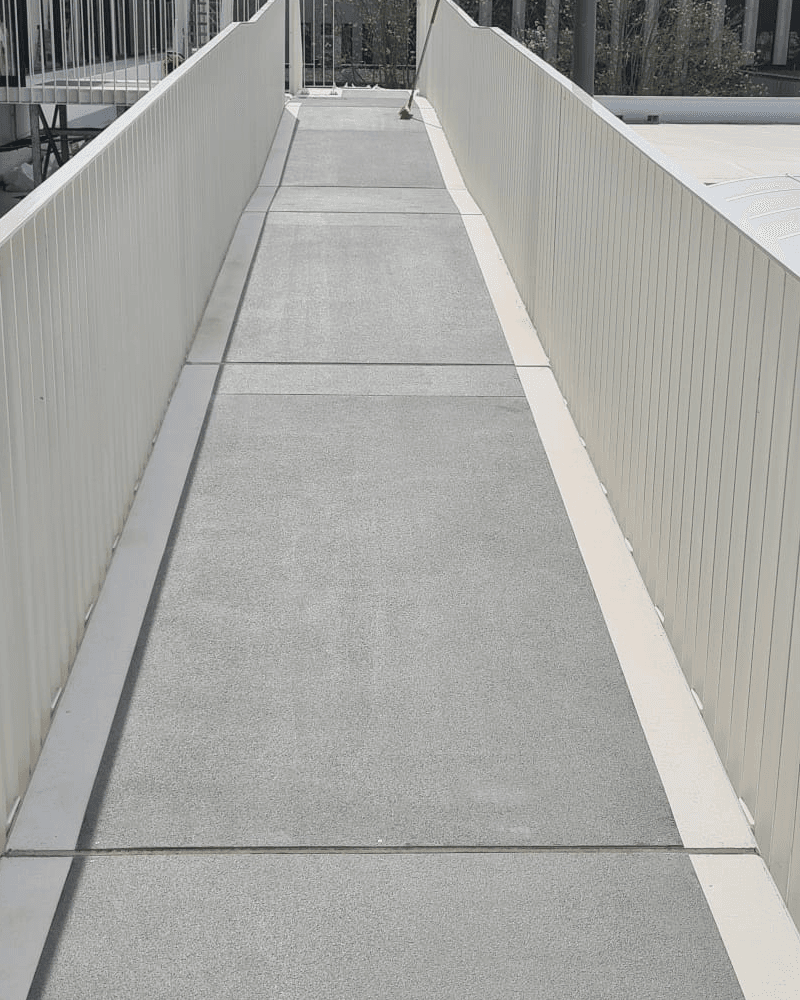 GripFactory PolyGrip Plates - Anti-Slip Solution on concrete
