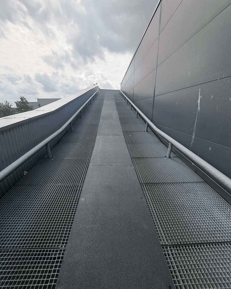 GripFactory PolyGrip Plates - Anti-Slip Solution on steel grids