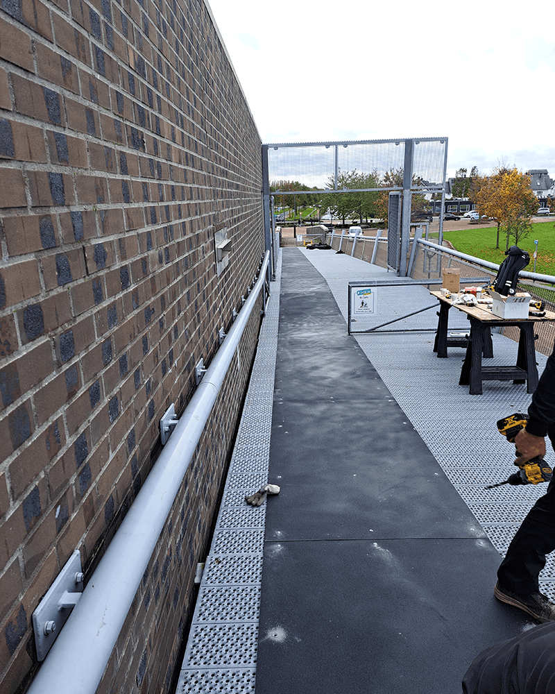 GripFactory PolyGrip Plates - Anti-Slip Solution on steel grids