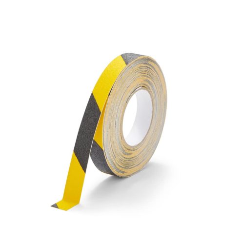 GripFactory Anti-Slip Standard Tape - Roll 25 mm black/yellow - 3000004-BY