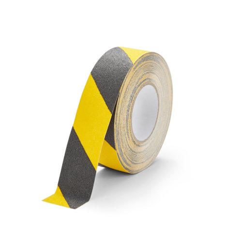 GripFactory Anti-Slip Standard Tape - Roll 50 mm black/yellow - 3000005-BY