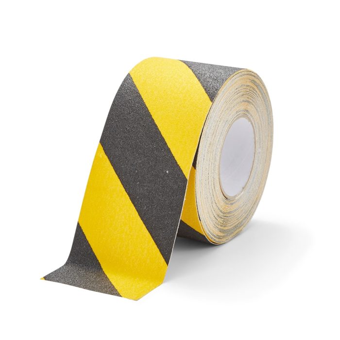 GripFactory Antislip Standaard Tape - rol 100 mm zwart/geel - 3000006-BY