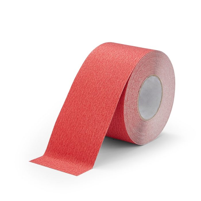 GripFactory Anti-Rutsch-Klebeband Standard - Rolle 100 mm rot - 3000006-RE