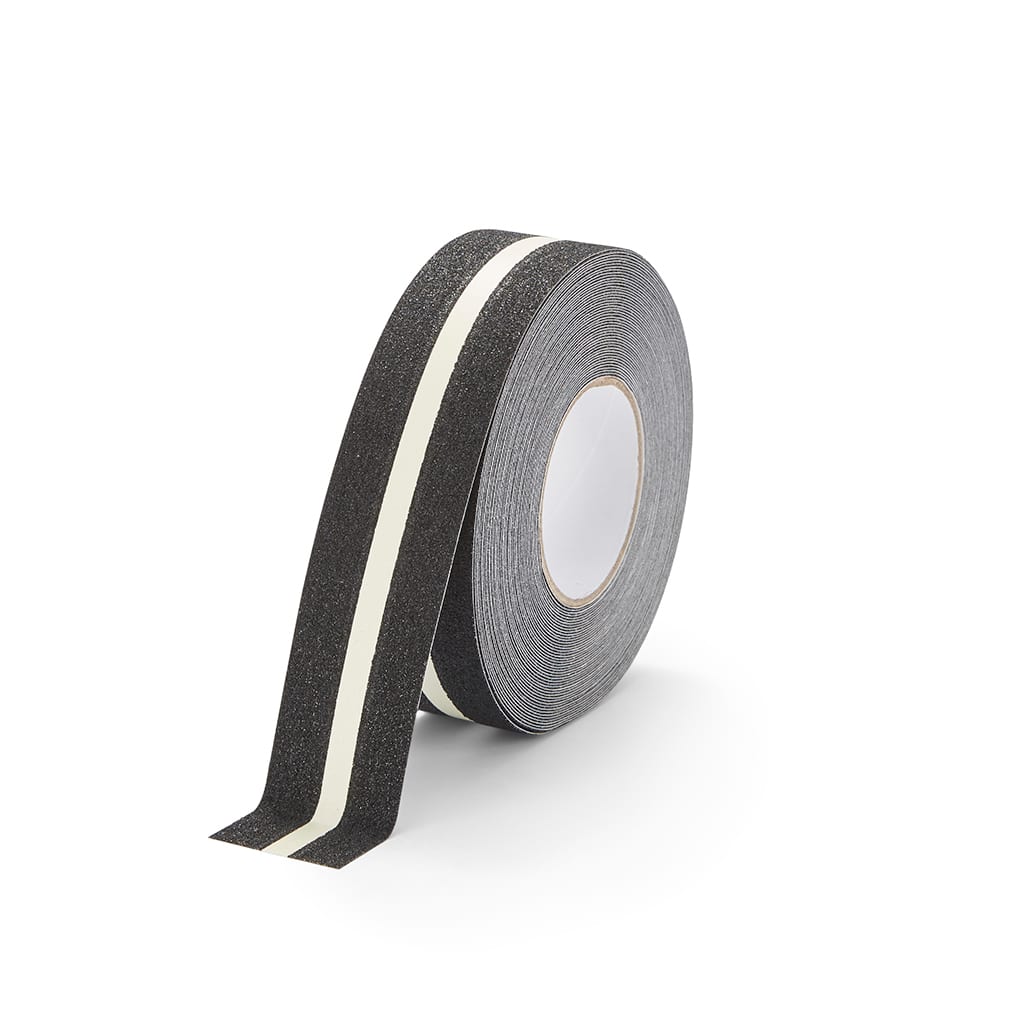 GripFactory Anti-Slip Tape Standard Black with Glow in the Dark strip <  GripFactory Anti-Slip