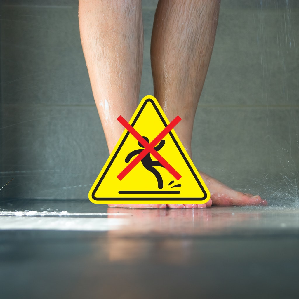 Schilderen Uitverkoop Maakte zich klaar Antislipbehandeling badkamervloer (t/m 10 m2) > GripFactory Anti-Slip