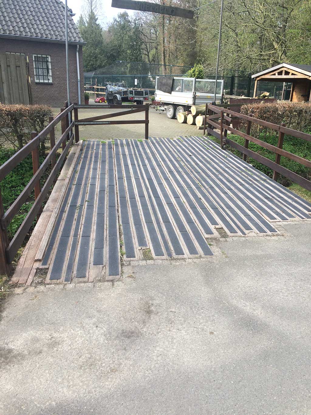 GripFactory PolyGrip Anti-Slip Strips - footbridge