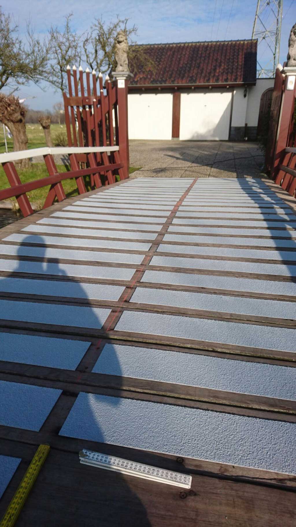 GripFactory PolyGrip Anti-Slip Strips - footbridge