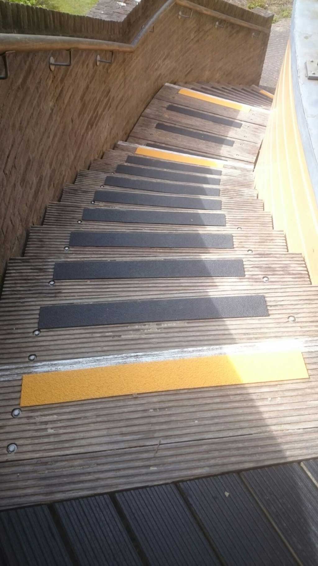 Yellow and Black Non Skid Tread for Stairs 2 Inch x 60 Foot Steps Indoor and Outdoor Use Floors Bligo Anti Slip Safety Grip Tape