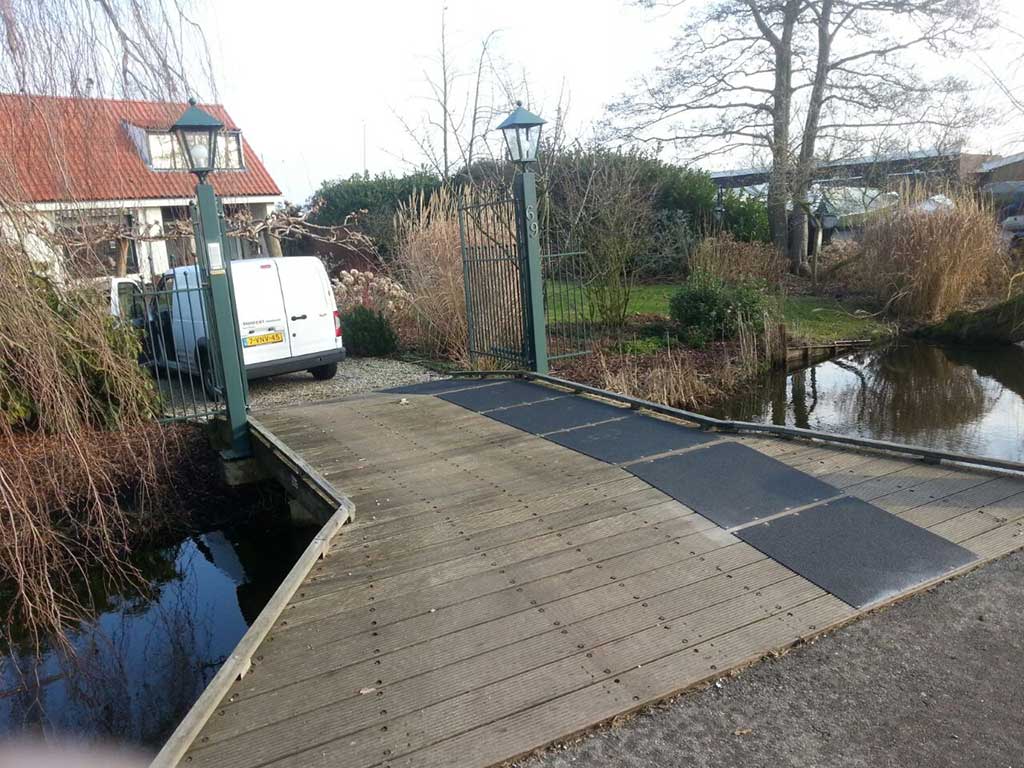 GripFactory PolyGrip Plaat antislip - houten brug